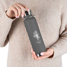 Load image into Gallery viewer, 22oz Vacuum Insulated Bottle Rose and Tulip Bee Design Mug Printify
