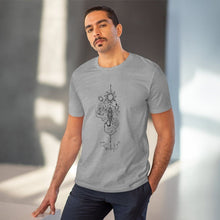 Load image into Gallery viewer, Bee, Tulips and Rose Organic T-shirt - Unisex T-Shirt Printify