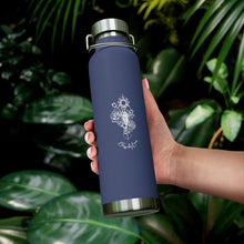 Load image into Gallery viewer, 22oz Vacuum Insulated Bottle Rose and Tulip Bee Design Mug Printify 
