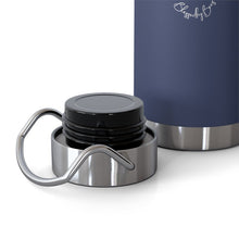 Load image into Gallery viewer, 22oz Vacuum Insulated Bottle Rose and Tulip Bee Design Mug Printify 
