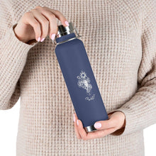 Load image into Gallery viewer, 22oz Vacuum Insulated Bottle Rose and Tulip Bee Design Mug Printify 
